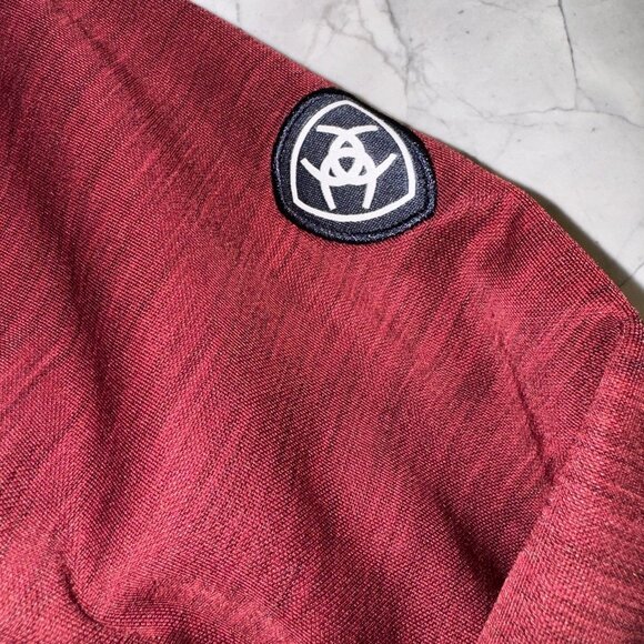 Ariat Women’s Small Vanquish Full Zip Red Jacket - Picture 2 of 4